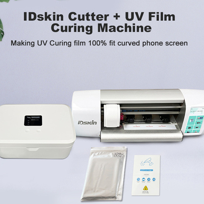 Sistema di macchina per plotter con adesivo in vinile in PVC con vetro UV trasparente
