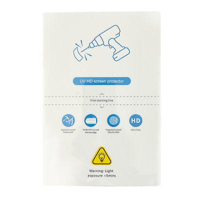 Sistema di macchina per plotter con adesivo in vinile in PVC con vetro UV trasparente