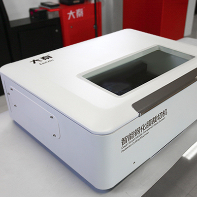 Il software di progettazione della pelle di Cutter Custom Mobile della guardia dello schermo ha temperato la macchina tagliata su ordinazione di vetro dell'autoadesivo