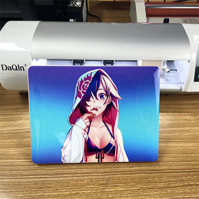 Pelle del computer portatile della stampante della taglierina dell'autoadesivo del vinile dell'OEM e macchina della protezione dello schermo