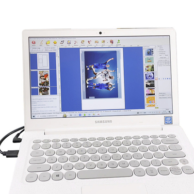 Attrezzatura di produzione della pelle del computer portatile dell'OEM Garanzia gratuita di un anno