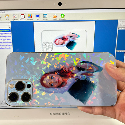 Daqin 3D BTS Custodia per telefono personalizzata online per la realizzazione di ragazze temperate