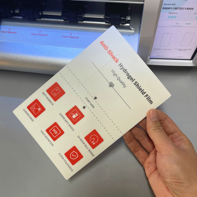 Tagliatrice colorata personalizzata per proteggi schermo in idrogel TPU per la stampa di adesivi