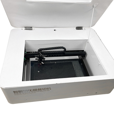 macchina di taglio del vetro temperata telefono cellulare 40W con il software del taglio del laser di Daqin