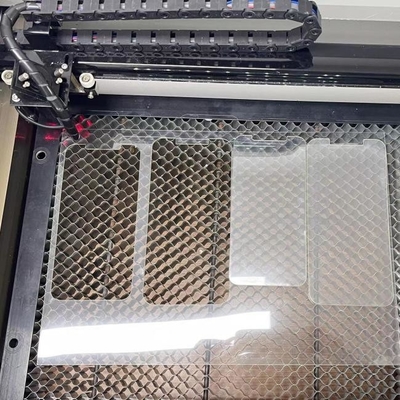 Materie prime proteggi schermo in vetro temperato nano anti impronte digitali in fogli e rotoli