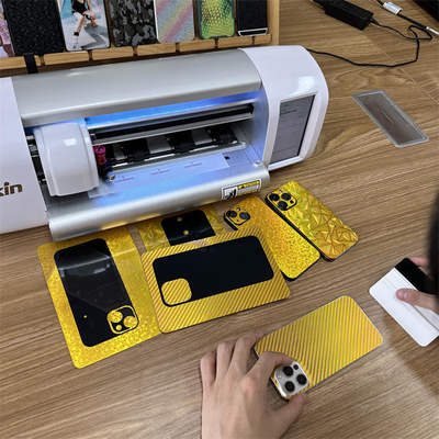 Tagliatrice portatile del protettore dello schermo dell'idrogel con il software mobile di progettazione della pelle