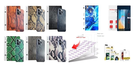 Tagliatrice del film dell'idrogel di Idskin del telefono cellulare nella piccola impresa