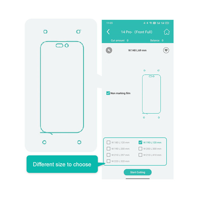 Idskin Proteggi Schermo Taglierina Stabile Facile Per Cellulare Pellicola Protettiva