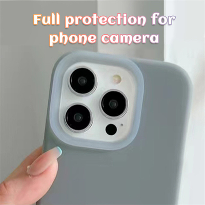 Copertura posteriore Jelly Liquid Silicone Case del telefono cellulare antiurto mobile per Iphone PRO max 14/14PRO/14/13/13PRO