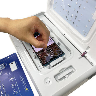 395NM UV Smartphone Sanitizer machine con 30+ lampade