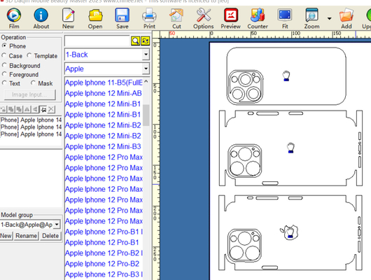 Daqin Laptop / Video Giochi Pc Beauty Software Adesivi personalizzati