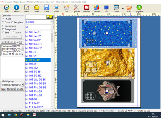 Daqin Laptop / Video Giochi Pc Beauty Software Adesivi personalizzati
