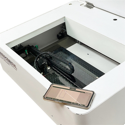 Taglio laser per adesivi mobili personalizzati per carta cuoio raffreddamento ad acqua Weihong Controllo Automatico Laser Cutting Plotter