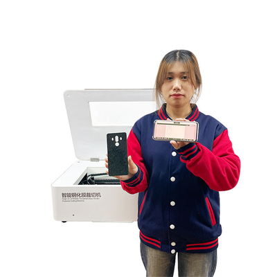 Daqin Mobile Tempered Glass Screen Protector Cutting Machine per case per tablet