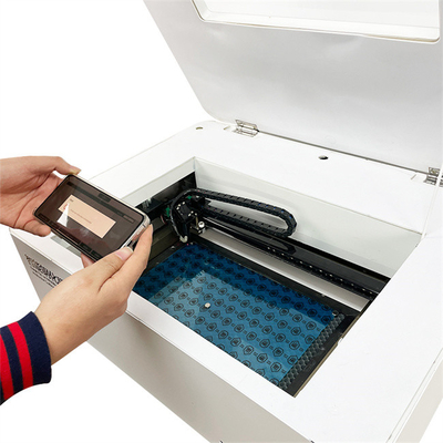 Piccole imprese a domicilio taglio nano vetro Cnc Cutter Acrilico Ce Certificazione Mini portatile macchina di incisione laser