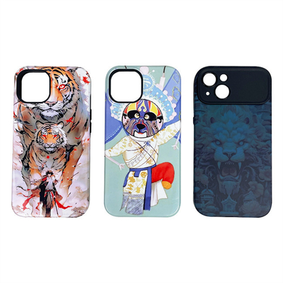 Daqin 3d Sublimazione Phone Case Stampa Mould Mobile 2 in 1 Rivestito Mobile Cover Sublimazione Stampa