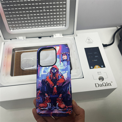 Daqin Mini 3D Vacuum Sublimation Heat Press Machine Manual Grade Heat Sublimation Case telefoniche al dettaglio