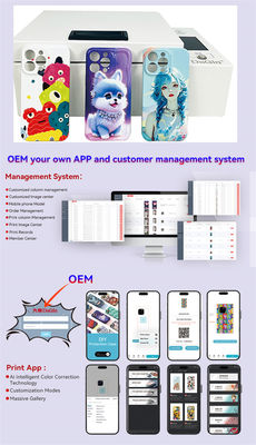 Sublimazione spazi bianchi Telefono Case Machine Mini Phone Case Stampante