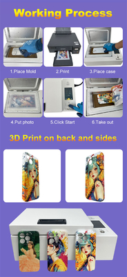 Macchina per la stampa di cover per cellulari più vendute, macchina per la stampa a trasferimento termico sottovuoto a sublimazione 3D