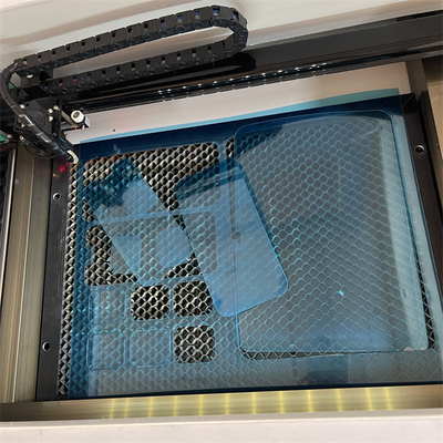 Nano vetro idrogel e vinili Daqin Mobile Tempered Glass Screen Protector Laser Cutting Machine