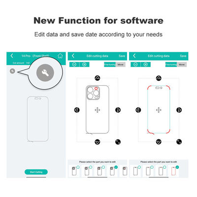 DAQIN IDSKIN MOBILE SCREEN SCHERENT MACCHINA COLLEGGIO ZERO+ SCREENTE UNIVERSALE CUTTRO CUTTER CHECCHIO PROTECTURO MACCHIO MACCHINE