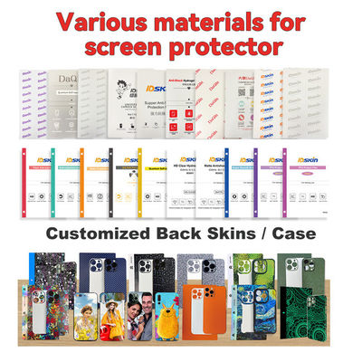 Daqin IDSKIN 2025 ZERO+ Hot Selling Mobile Screen Protector Cutting Machine TPU Hydrogel PC Materiale fai da te Case protettore telefono