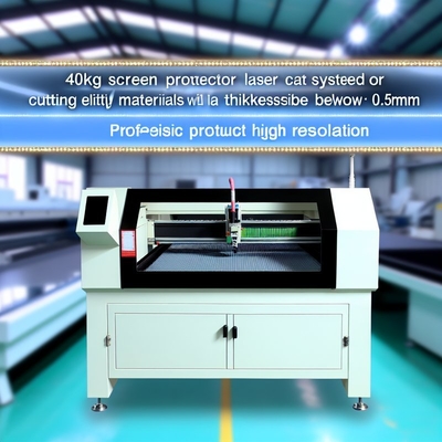 Sistema di taglio laser da 40 kg per materiali delicati Spessore di taglio Bellow 0,5 mm