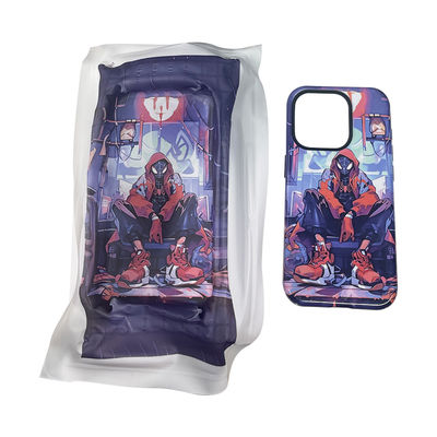 Stampa 3D a sublimazione per custodie telefoniche AI Correzione del colore Trasferimento doppio lato