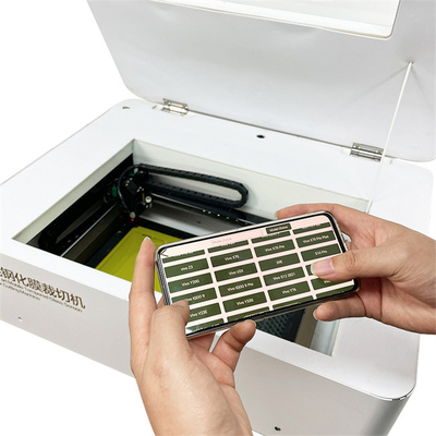 Nano vetro idrogel e vinili Daqin Mobile Tempered Glass Screen Protector Laser Cutting Machine